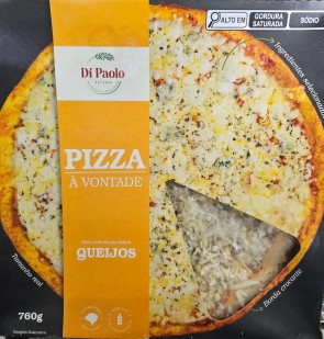 Pizza Di Paolo Sabor Queijos 760g