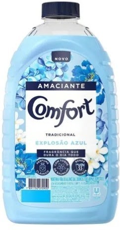 Amaciante Comfort Explosão Azul 3L