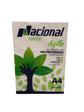 Papel A4 Nacional 75g - 500fls 