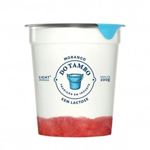 Iogurte do Tambo Morango Ligth Sem Lactose 200g 