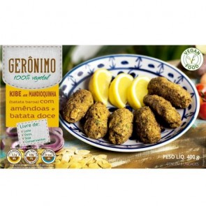 Kibe Vegano Gerônimo Mandioquinha Batata Baroa com Amêndoas e Batata Doce 400g