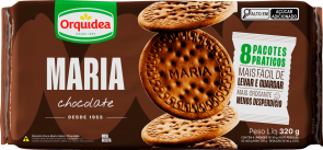 Biscoito Maria Chocolate Orquídea 320g
