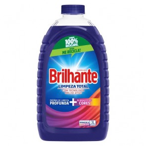 Lava Roupas Liquido Brilhante 3 L