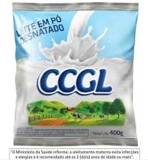 Leite em Pó Desnatado CCGL 400g