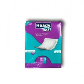 Lençol Absorvente Protetor de Cama Descartável Ready Sec c/10 un.