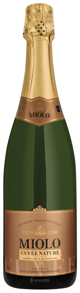 Espumante Cuvée Nature Branco Miolo 750ml