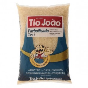 Arroz Tio Joao Parboilizado tipo 1 1 kg