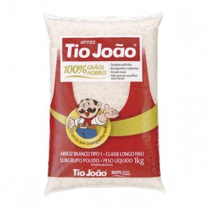 Arroz branco T1 Tio João 1kg