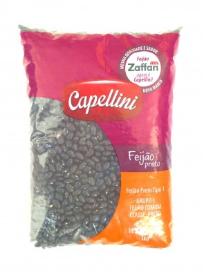 Feijão Preto Capellini 1 kg