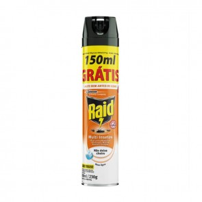 Multi-inseticida Raid Base agua Aerossol 450 ml