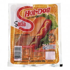 Salsicha Hot Dog Sadia 500g
