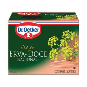 Chá Dr Oetker Erva Doce 15 saquinhos