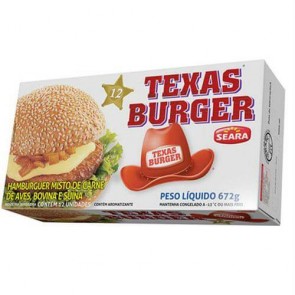 Texas Burguer Seara 672 g