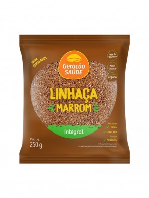 Linhaça Marrom Geração Saúde Integral 250g