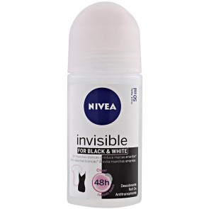 Desodorante Roll On Clear Black & White Nivea 50ml