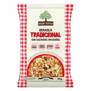 Granola Mãe Terra Tradicional Castanhas Brasileiras 800g