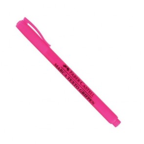 Marca Texto Rosa Faber Castell