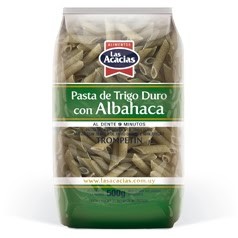 Massa Trigo duro com Albahaca Tropetin Las Acacias 500g 