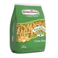 Massa Parafuso Orquidea com ovos - 500g