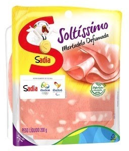 Mortadela Defumada Soltíssimo Sadia 200g