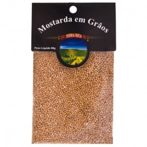 Mostarda em Grãos Terra Rica 60g 