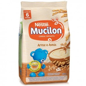 Mucilon Arroz e Aveia Integral Nestle 180g