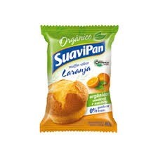 Muffin Laranja Orgânico Suavipan 40g