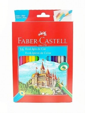 Ecolápis Faber Castell com 36