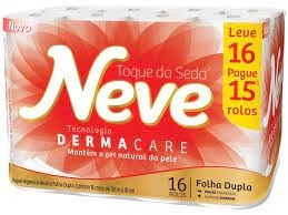 Papel Higiênico Folha Dupla Neve Leve 16 Pague 15