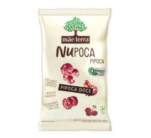 Pipoca Nupoca Orgânica Pipoca Doce Mae Terra 35g