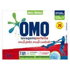 Lava Roupas em Pó Omo Sanitiza/Higieniza 1,6kg