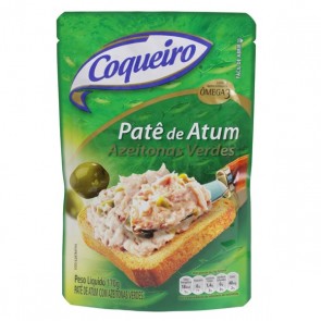 Patê Atum Azeitona Coqueiro  170g