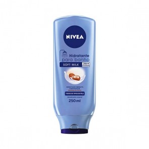 Loção Hidratante Banho Nivea Soft 250ml