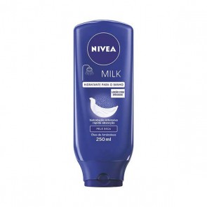 Loção Hidratante Banho Nivea Milk 250ml