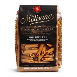 Massa La Molisana Penne Rigate Integral 500g