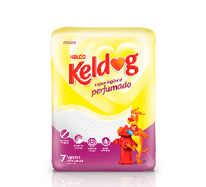 Tapete Higiênico Perfumado C/7 Keldog 