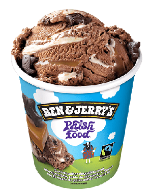 Sorvete Pish Food Ben e Jerry's 458ml