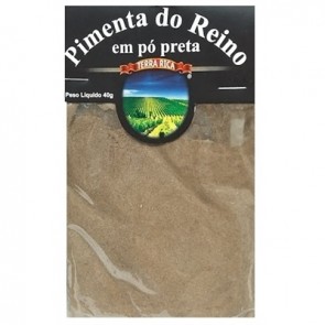 Pimenta do Reino Preta em Pó Terra Rica 40g