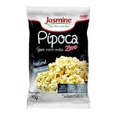 Pipoca para Microondas Natural Jasmine Zero 70g