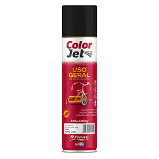 Tinta COLOR JET Preto Brilhante 400ml 