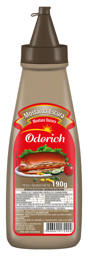 Mostarda Escura Oderich 190g