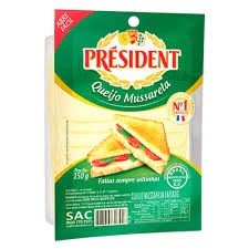 Queijo Mussarela fatiado President 150g