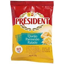 Queijo Ralado Parmesão President 100g