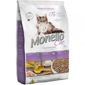Ração Para Gato Castrado Monello 1kg