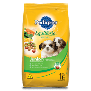Ração Pedigree Equilíbrio Natural Para Cão Filhote 1kg