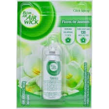 Refil Purificador Bom Ar Air Wick Click Spray Flores de Jasmim unidade