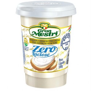 Requeijão Zero Lac. Gran Mestri 180g