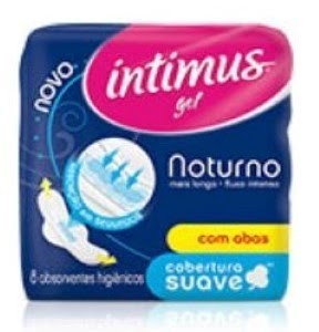 Absorvente Noturno Suave Abas Intimus Gel c/8
