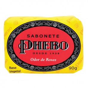 Sabonete De Glicerina Phebo Odor de Rosas 90g