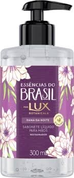 Sabonete Líquido Para Mãos Lux Botanicals Dama-Da-Noite 300ml